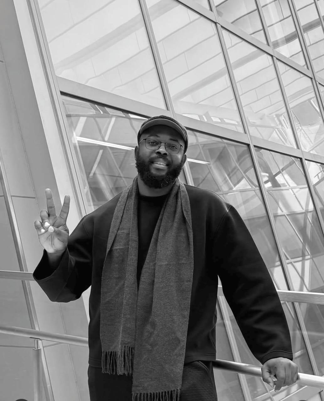 Arinze in his Lagos studio