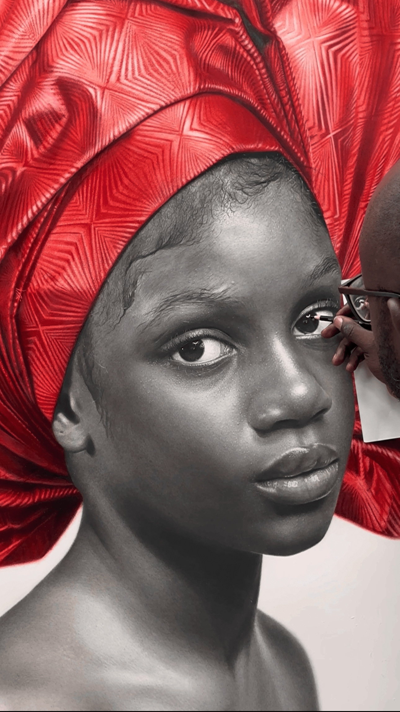 Hyperrealistic Portraits by Artist Arinze Stanley Reflect the